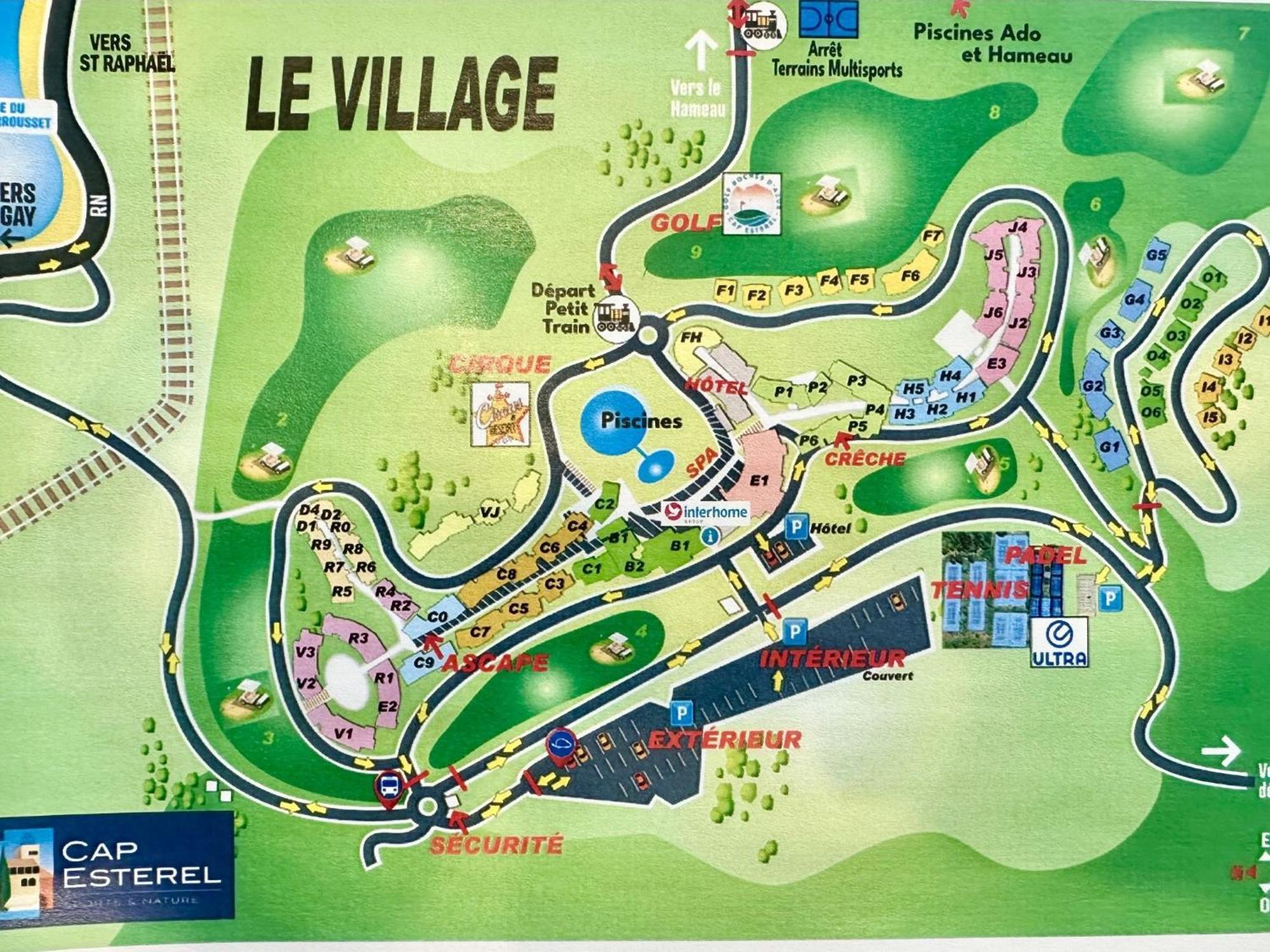 Apartment Village Cap Estérel - Le Village-76 Saint-Raphaël Extérieur photo